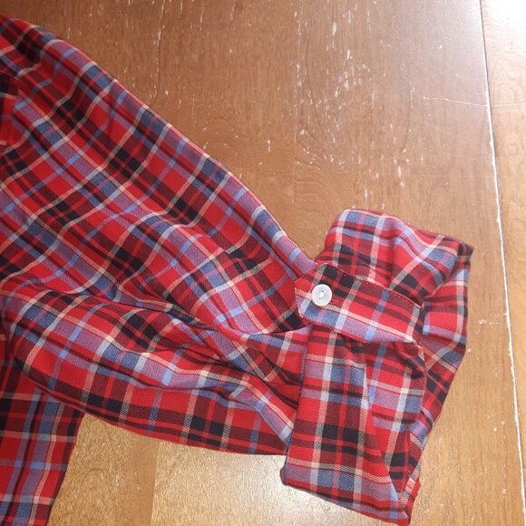 Plus size Alia plaid button up shirt - Picture 5 of 6